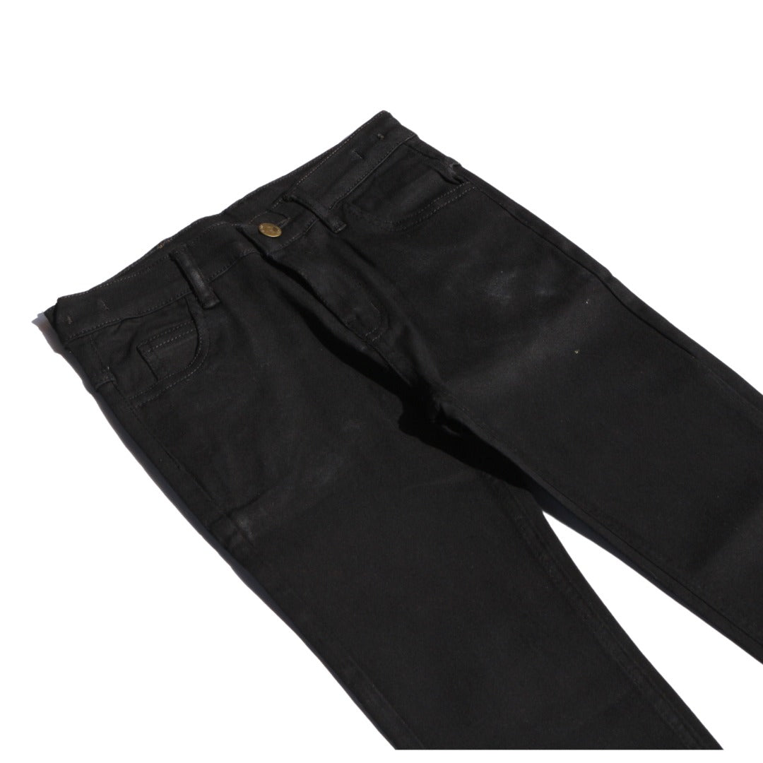 Boys black basic pant