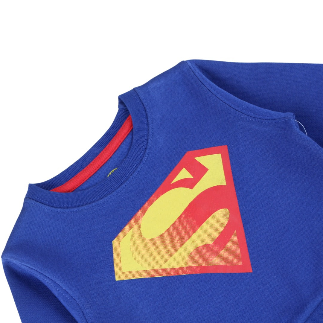 Blue superman sweatshirt