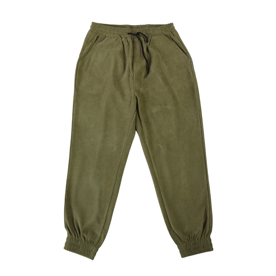 Solid jogger trouser