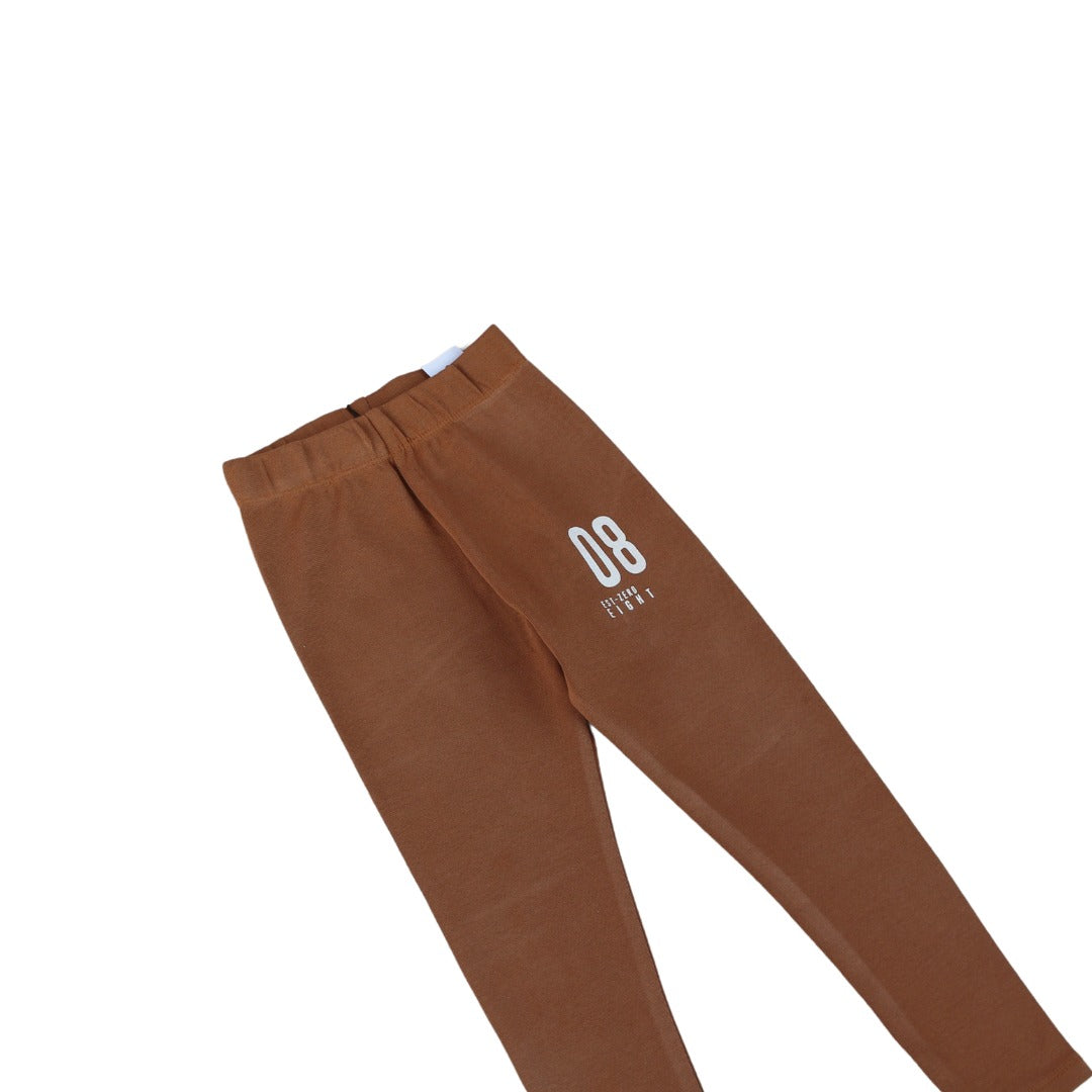 Girls brown 8 Trouser