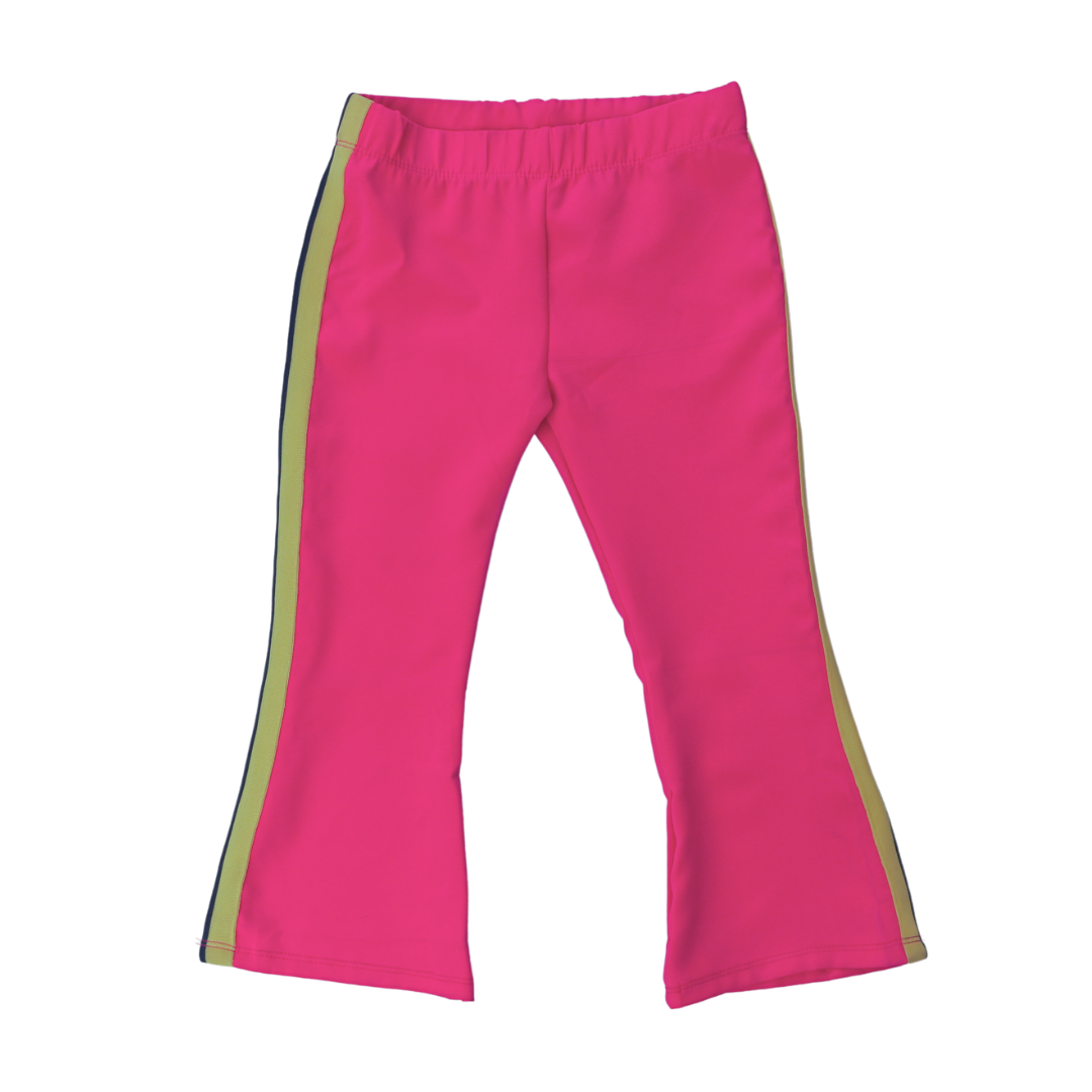 Girls Pink side strip flapper