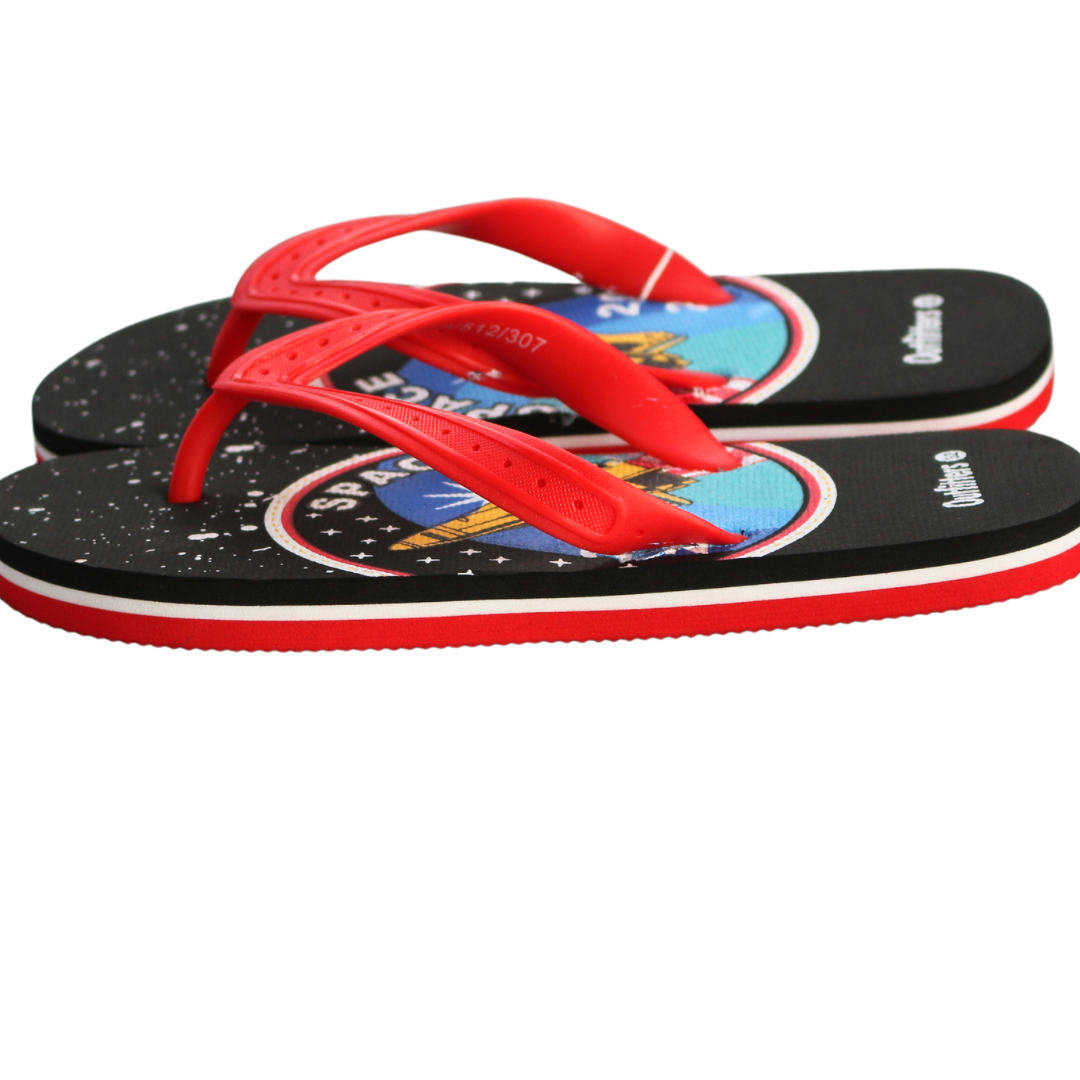 Boys space ship slippers