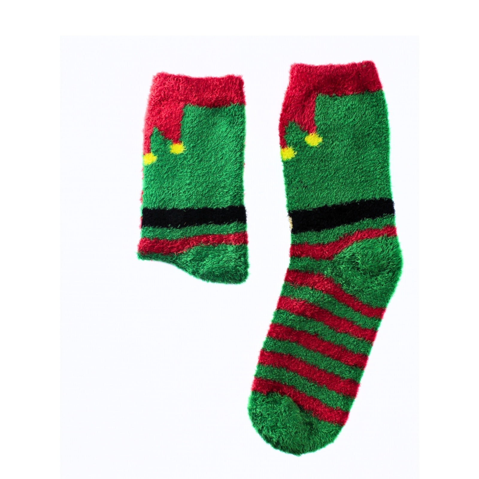 Christmas towel socks