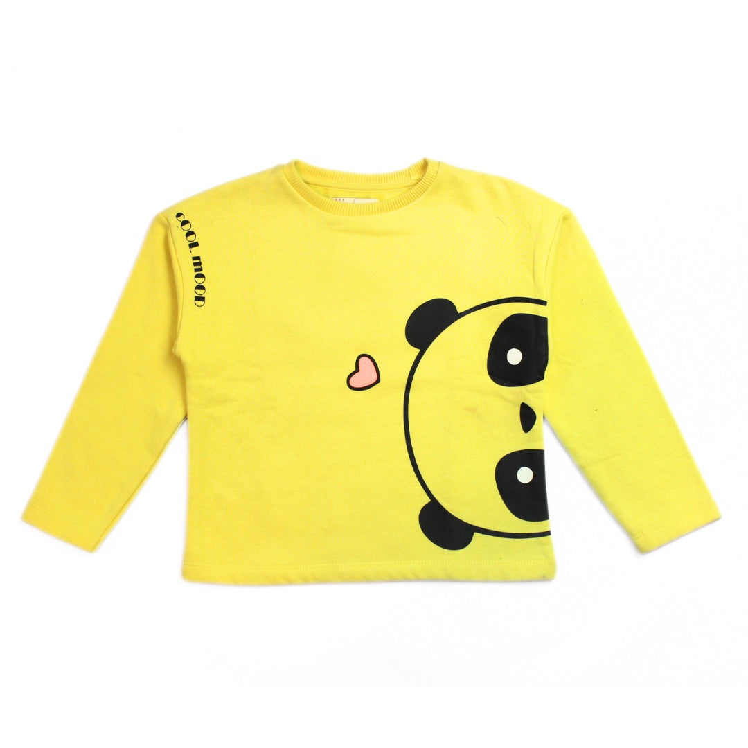 Yellow panda sweatshirt