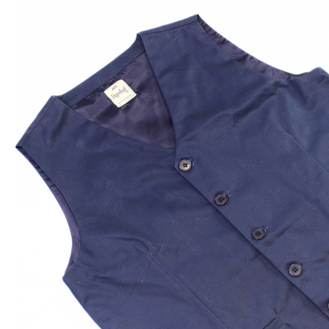 Boys blue waistcoat