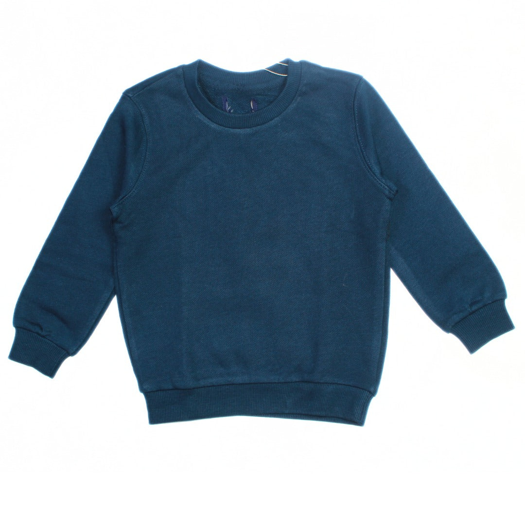 Navy blue basic sweatshirt