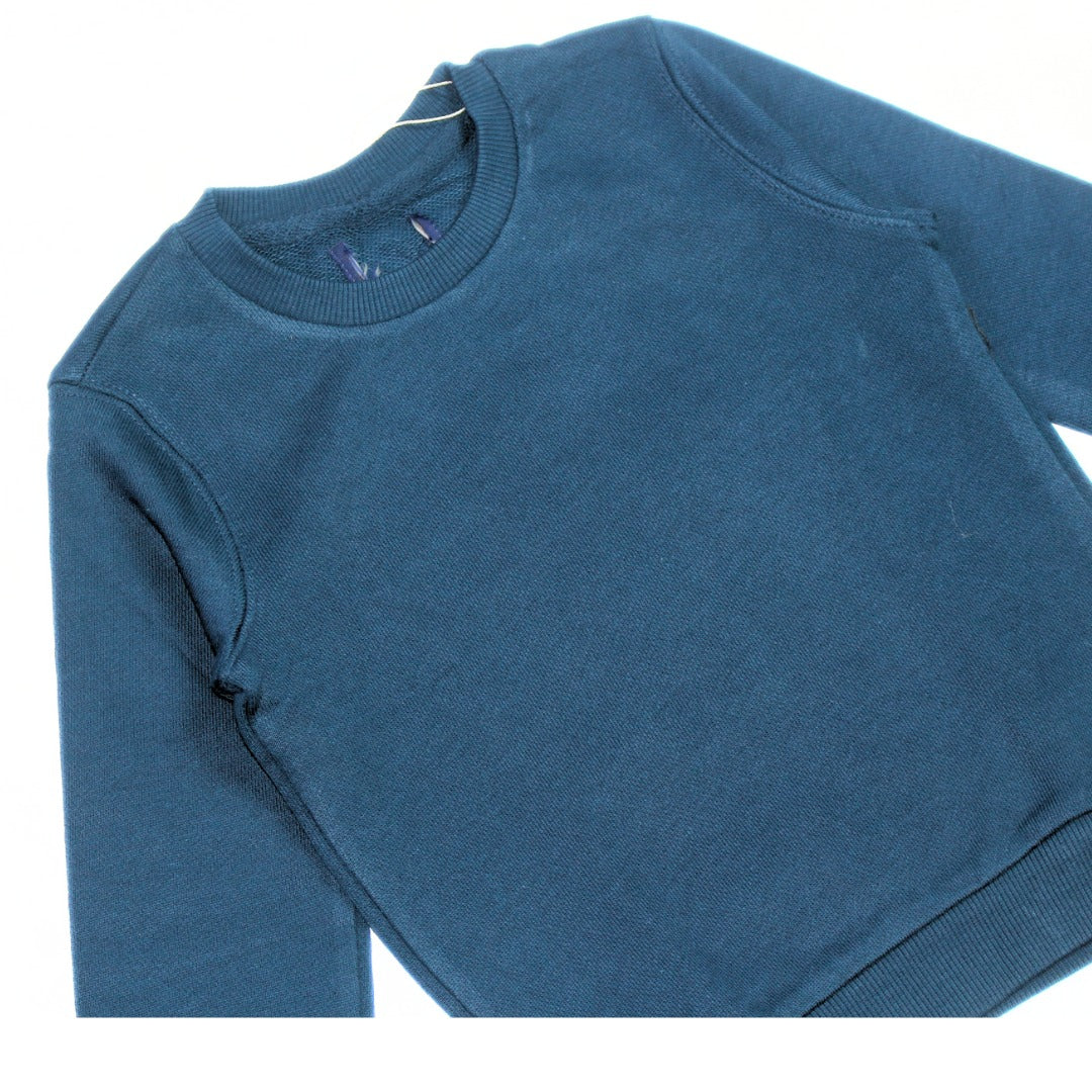 Navy blue basic sweatshirt