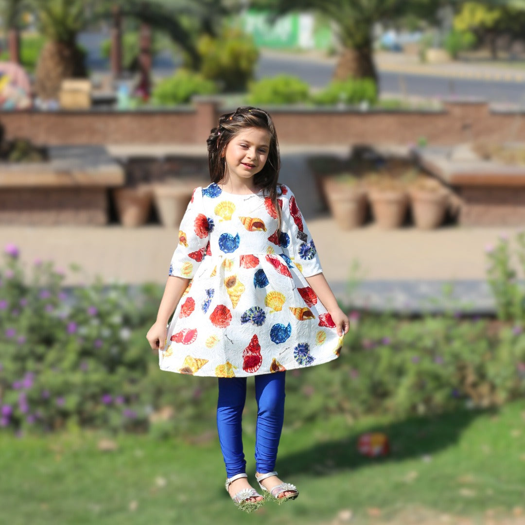 Girls shells frock