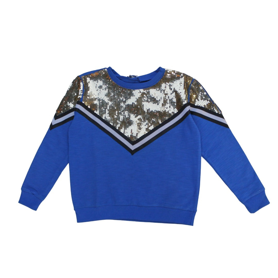 ladies sequins sweatshirt