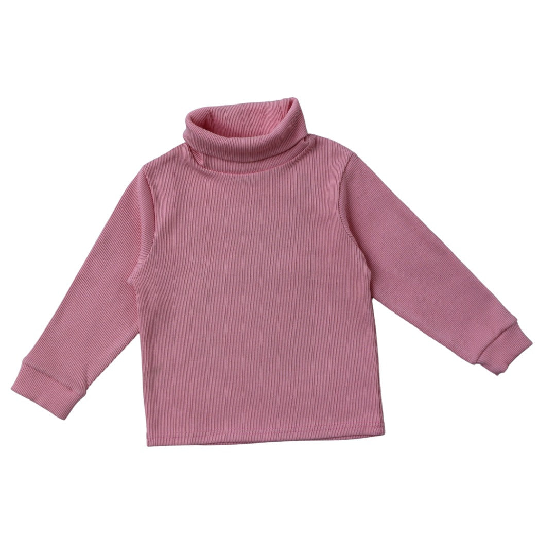 Light pink high neck